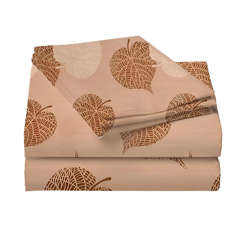 STARNSTYLE Polycotton 220 TC Floral Printed King Size Double Bedsheet with 2 Pillow Covers (90 x 90 Inches) - Image 5